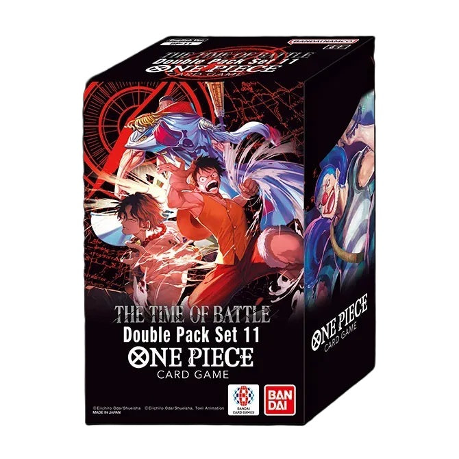 One Piece DP-11 The Time of Battle, 2 Booster Pack Set, English